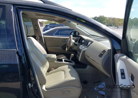 2010 Nissan Murano Sl из США, поврежденный, VIN JN8AZ1MW3AW110655